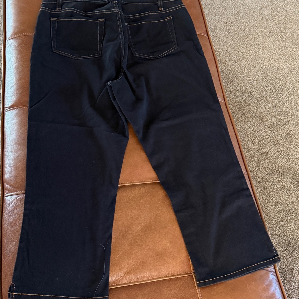 NYDJ Black Tummy Tuck Jeans size 14